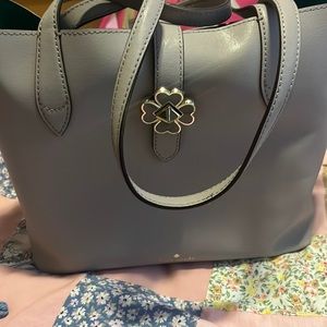Brand New With Tags Grey Kate Spade Tote